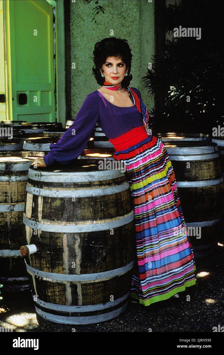 GINA LOLLOBRIGIDA, CRÊTE DE FALCON, 1981 Banque D'Images