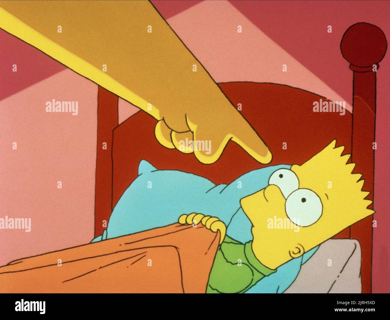 BART SIMPSON, Les Simpsons, 1989 Banque D'Images