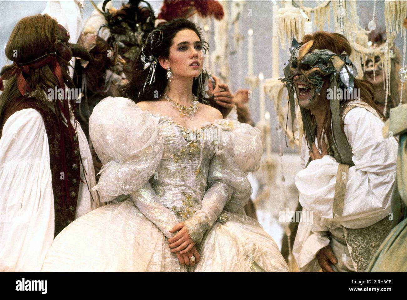 JENNIFER CONNELLY, Labyrinthe, 1986 Banque D'Images