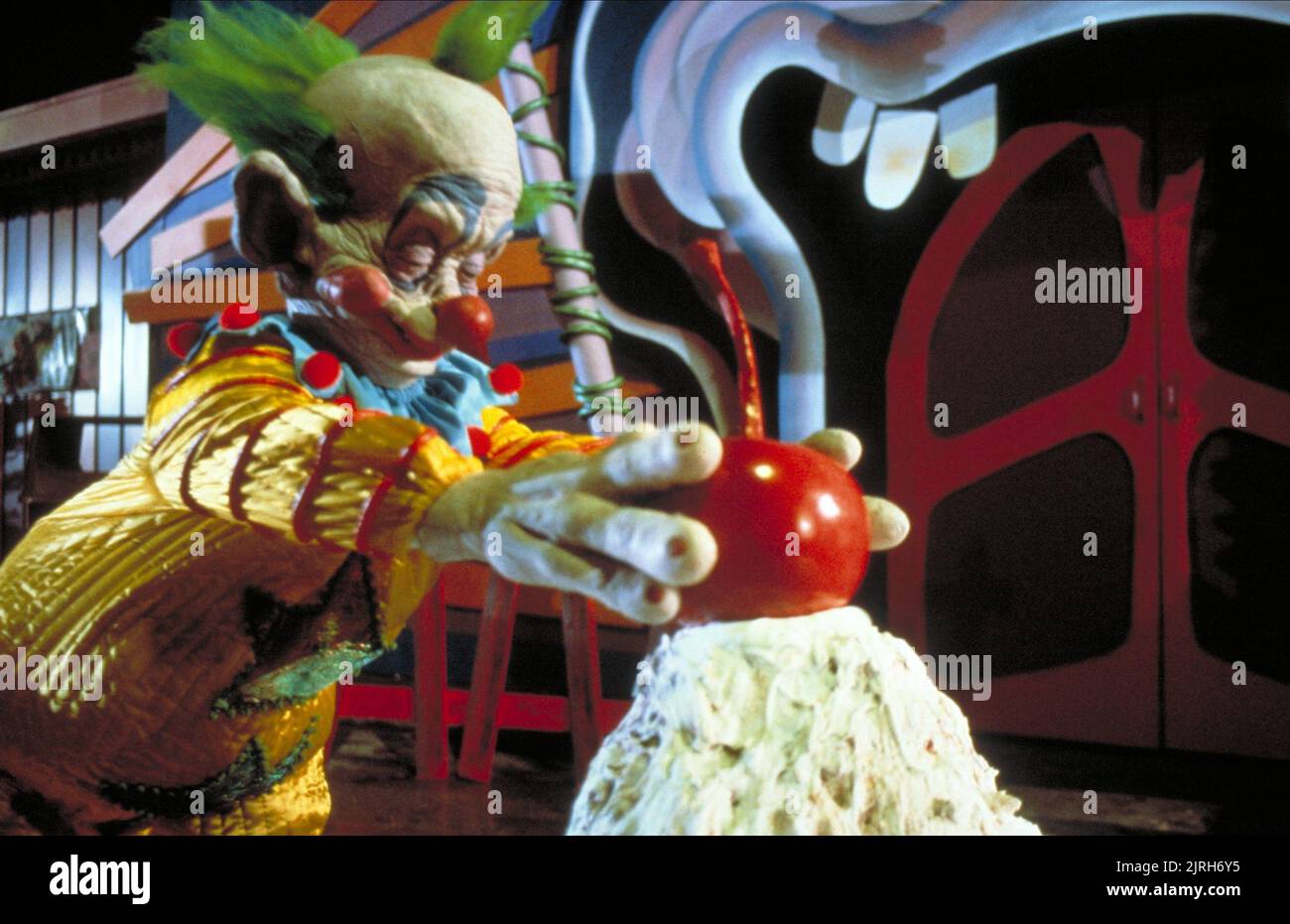 CLOWN EFFRAYANT, KLOWNS KILLER DE L'ESPACE, 1988 Banque D'Images