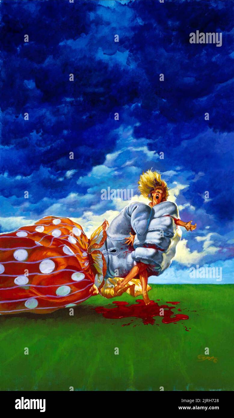 POSTER DE FILM, KLOWNS KILLER DE L'ESPACE, 1988 Banque D'Images