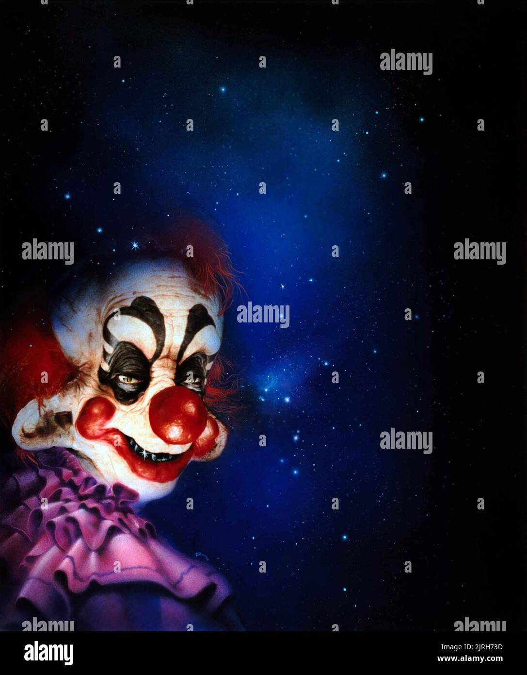 DES CLOWNS EFFRAYANTS, KILLER KLOWNS DE L'ESPACE, 1988 Banque D'Images