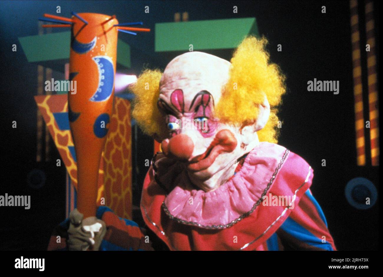 CLOWN EFFRAYANT, KLOWNS KILLER DE L'ESPACE, 1988 Banque D'Images