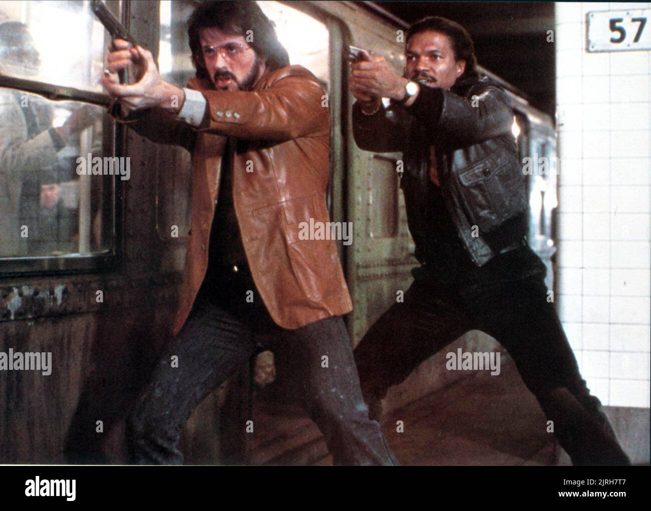 SYLVESTER STALLONE, Billy Dee Williams, engoulevents, 1981 Banque D'Images