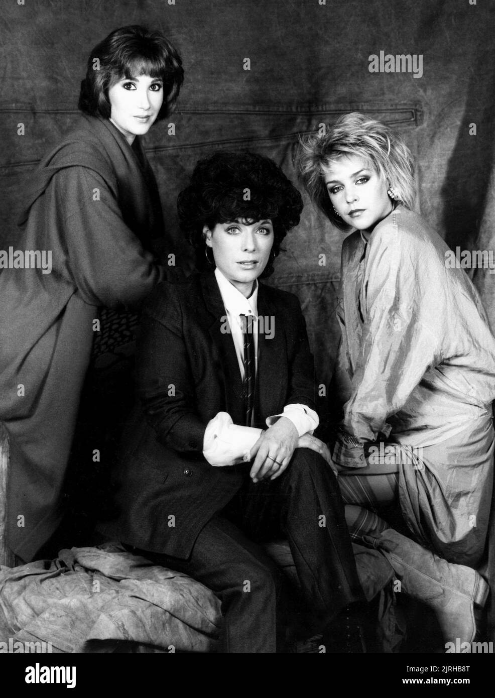 ROSALYN LANDOR, JILL GASCOINE, LESLIE ASH, LES CHATS LES YEUX, 1985 Banque D'Images