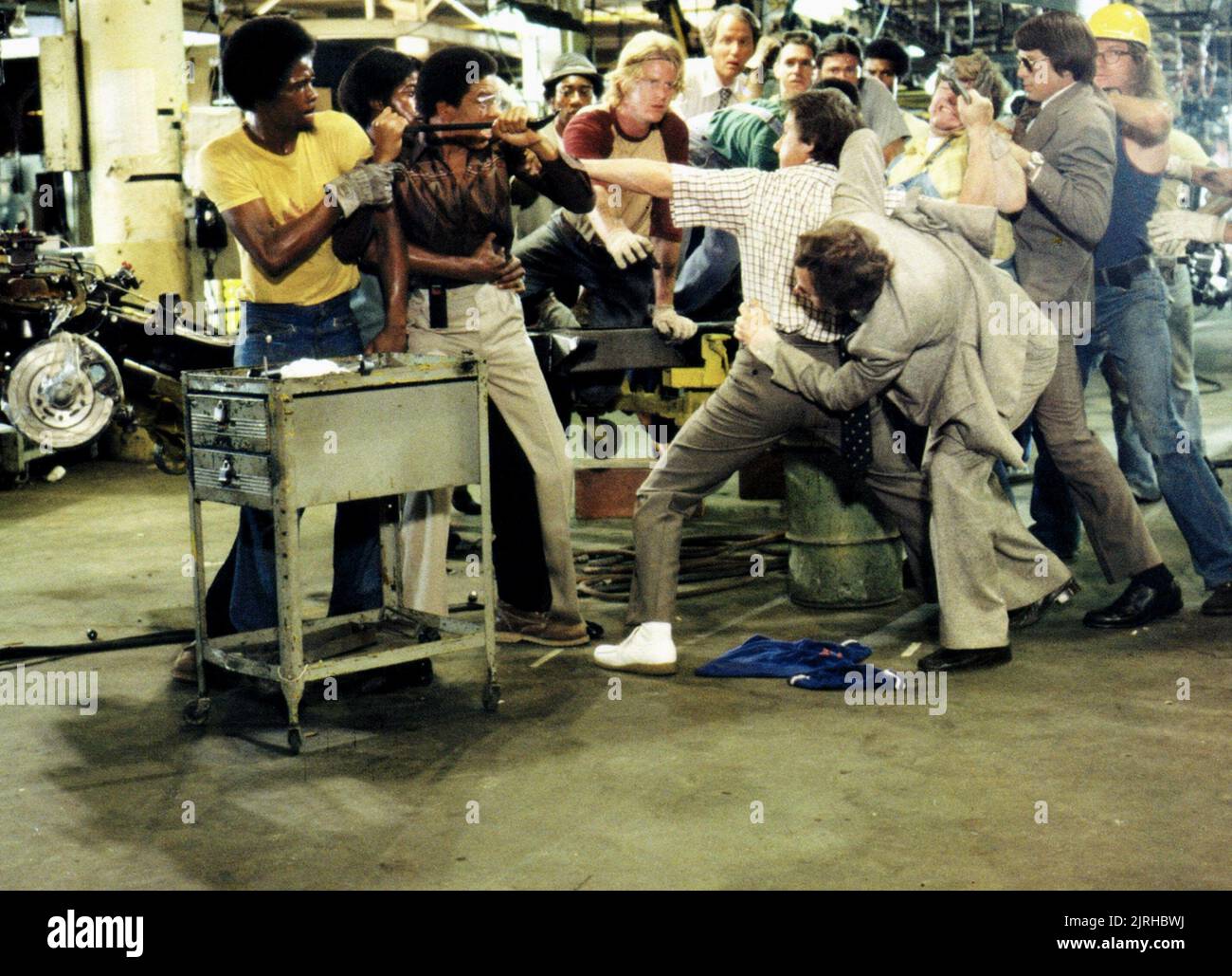 RICHARD PRYOR, Harvey Keitel, BLUE COLLAR, 1980 Banque D'Images