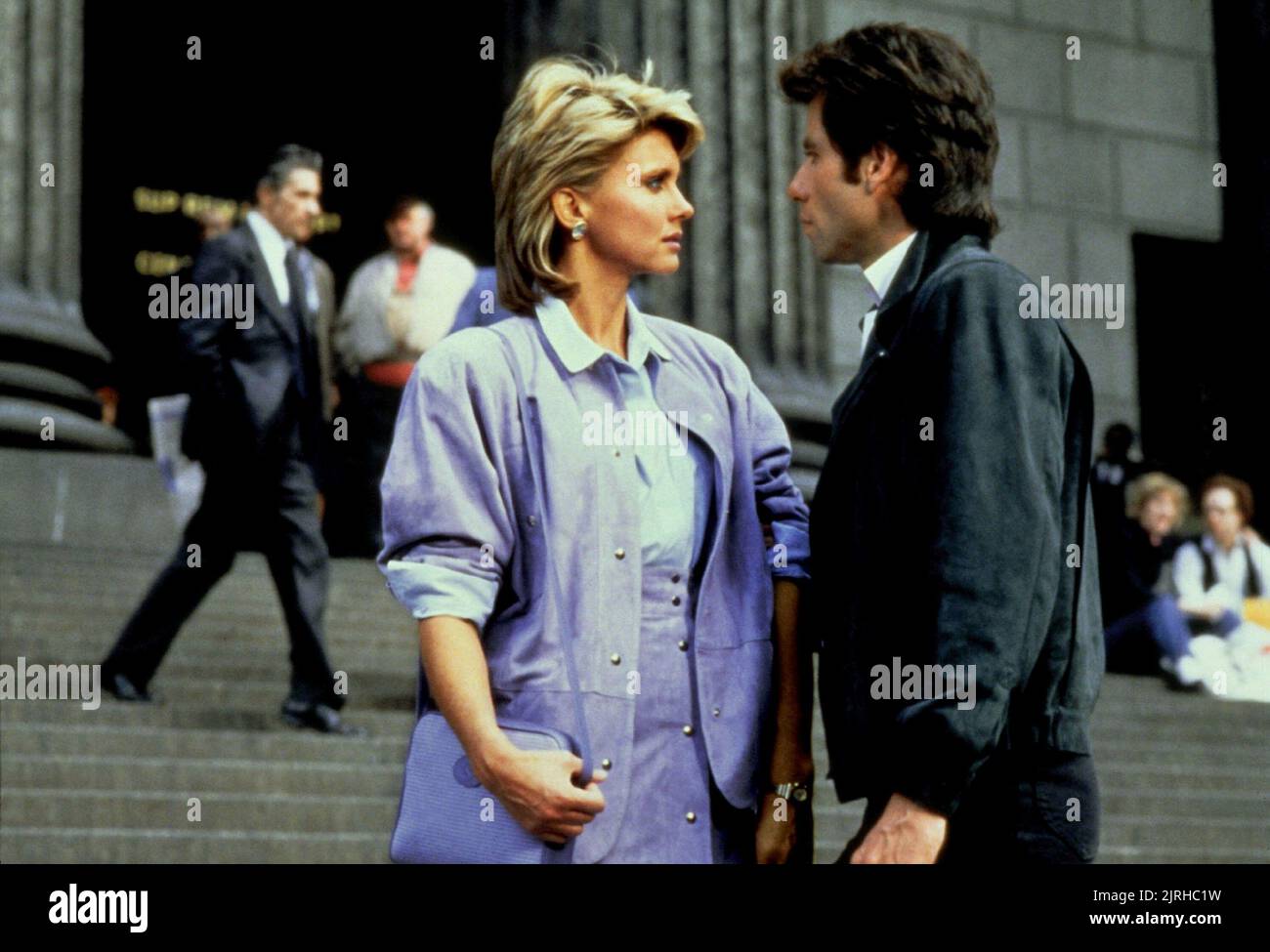 John travolta and olivia newton john Banque de photographies et d