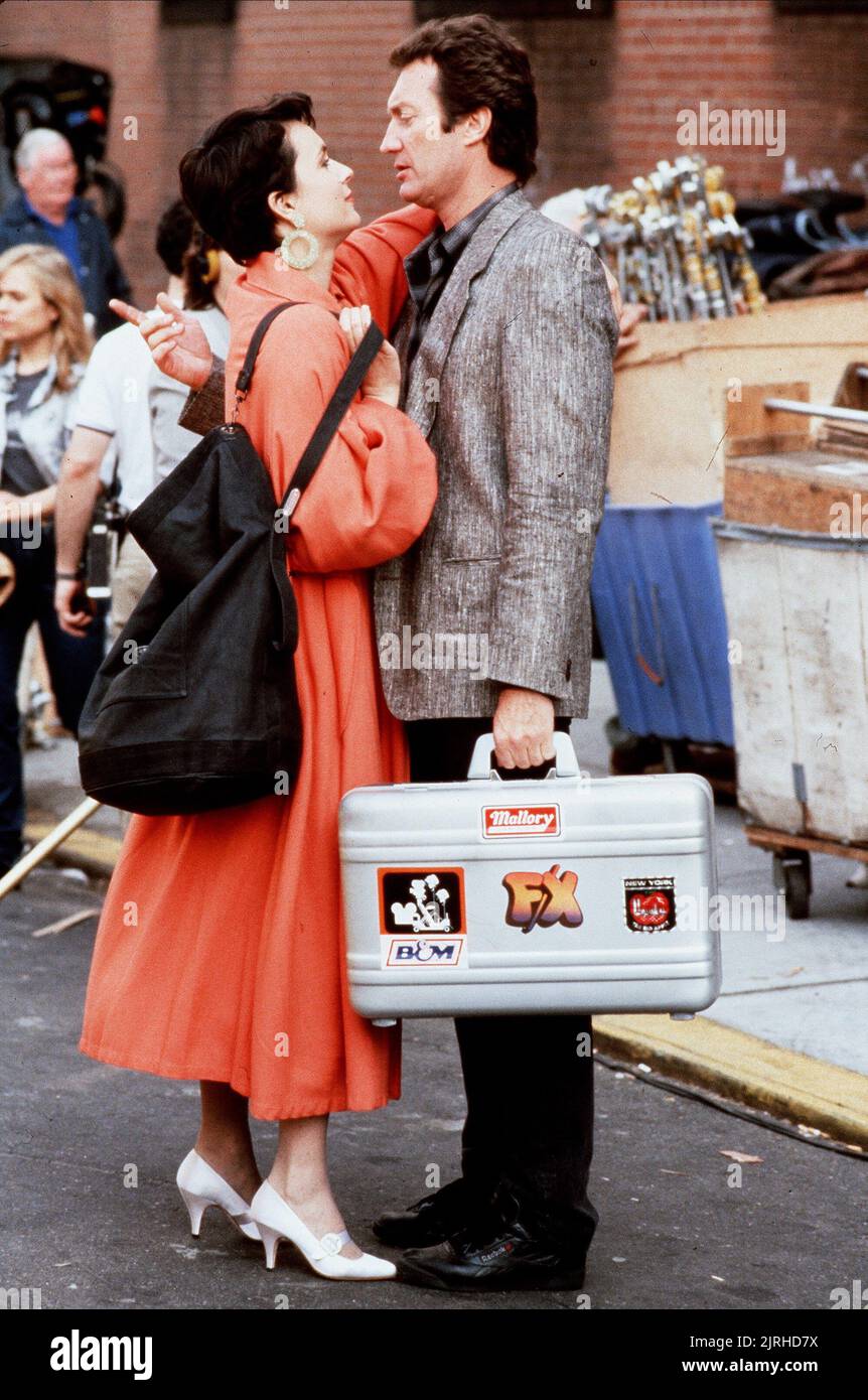 DIANE VENORA, BRYAN BROWN, F/X, 1986 Banque D'Images