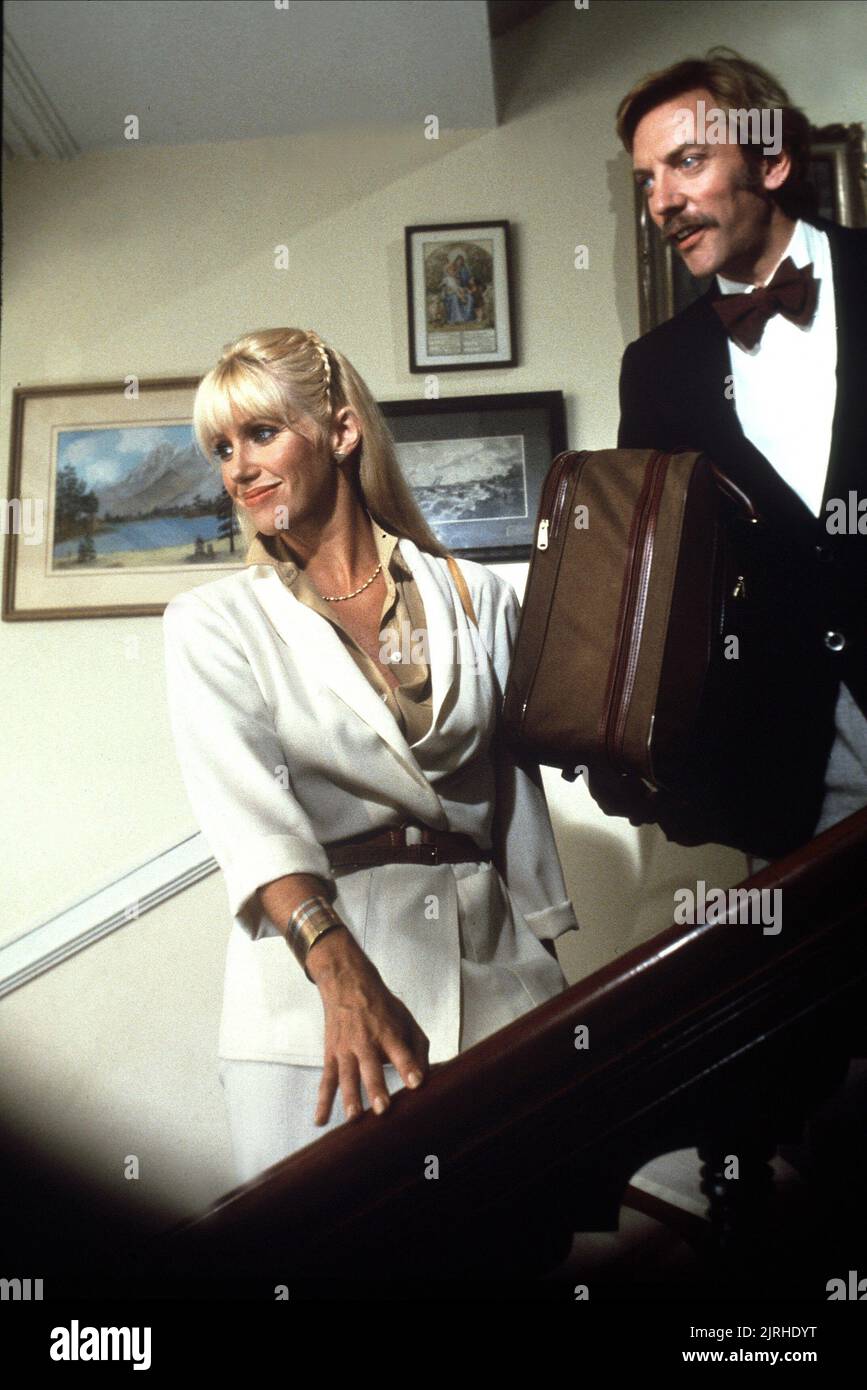 SUZANNE SOMERS, Donald SUTHERLAND, rien de personnel, 1980 Banque D'Images