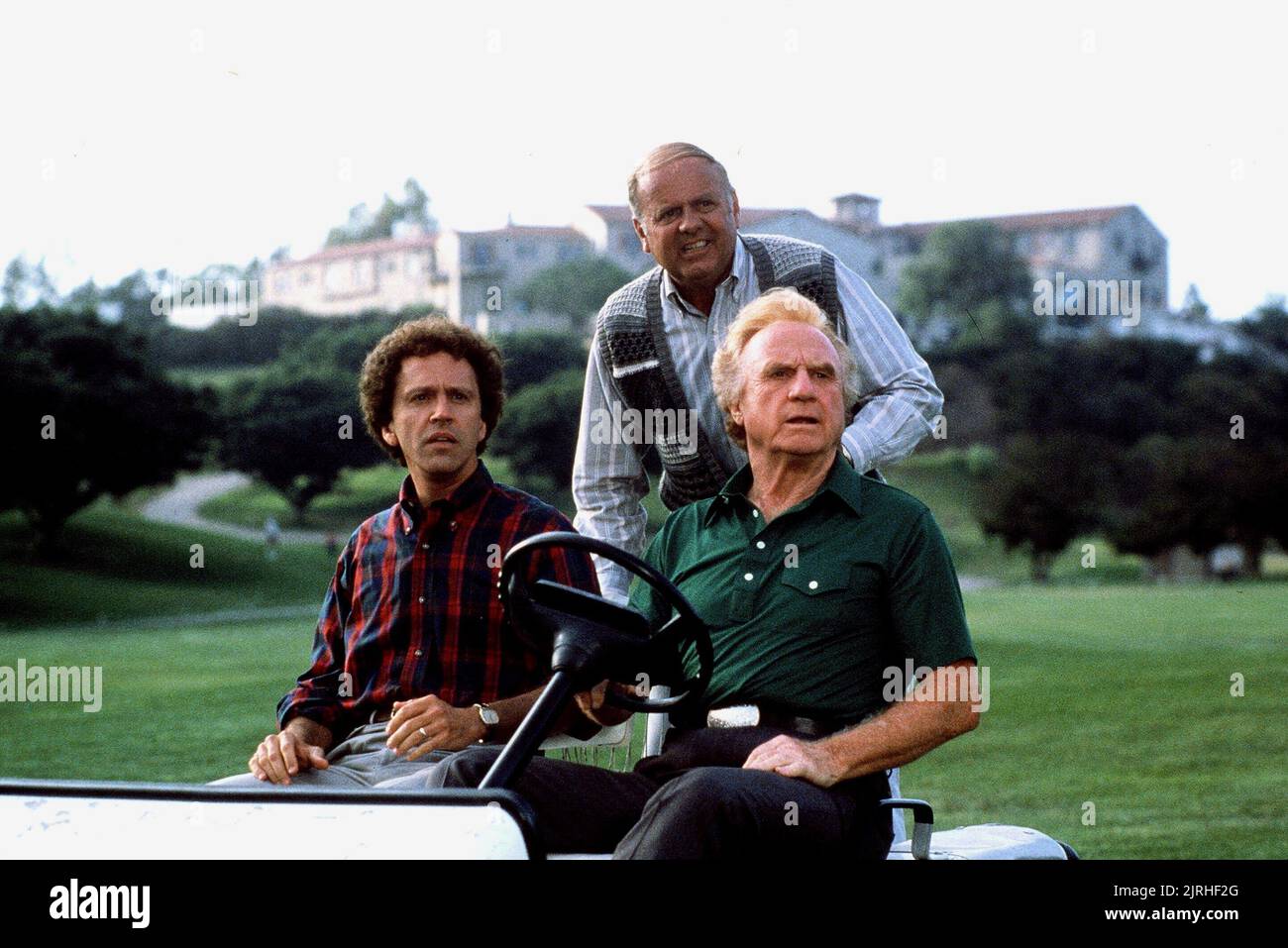 JOHN RUBINSTEIN, Jack Warden, fou comme un renard, 1984 Banque D'Images