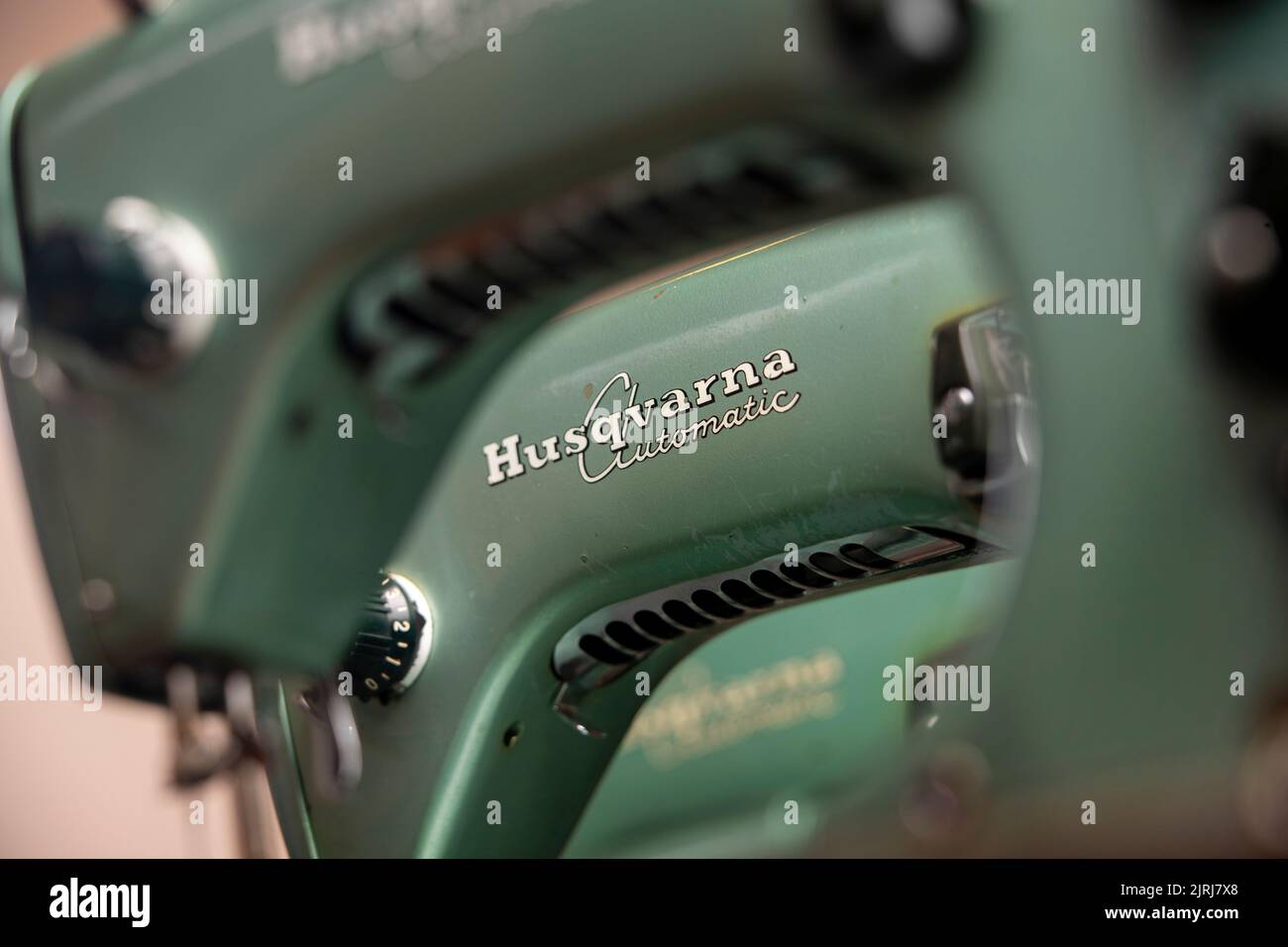 Machine à coudre Husqvarna, type 21 Banque D'Images