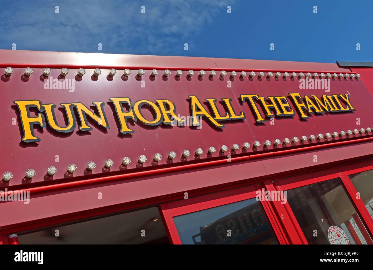Station balnéaire de Blackpool - Fun pour toute la famille, Central Pier Victorian BoardWalk, Lanacasire bord de mer, Angleterre, Royaume-Uni, FY1 Banque D'Images