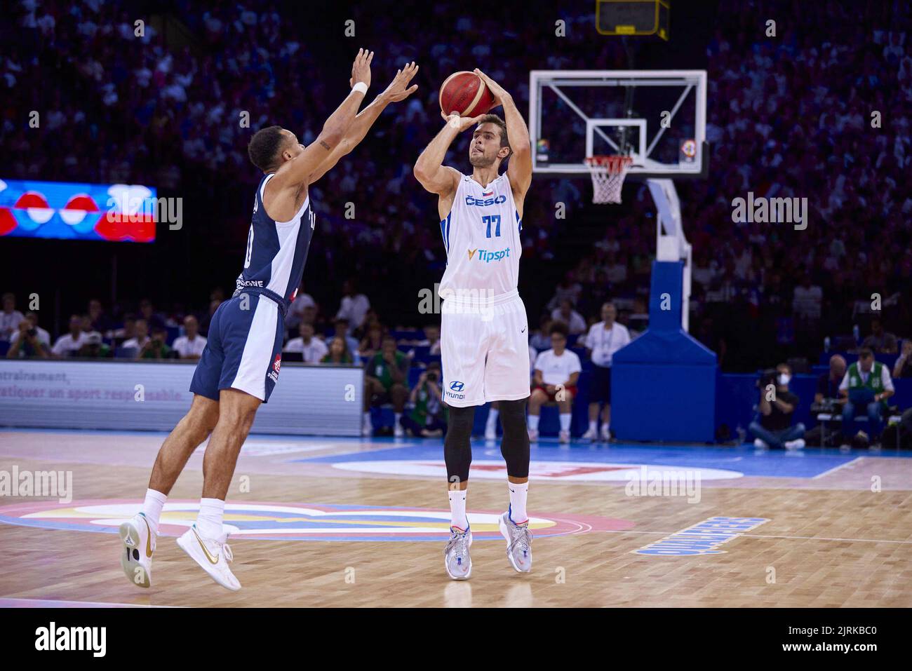 24 août 2022, Rome, France KYZLINK (77) de la République tchèque lors