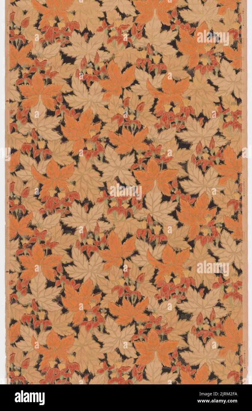 Papier peint, 1920s-1930s, Angleterre, par Crown Wallpaper. Don de Betty Welch, 2009. Banque D'Images