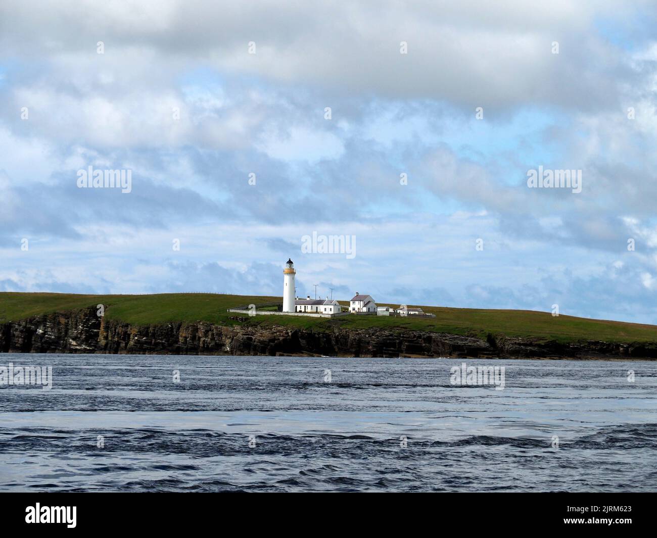 Phare, South Walls, Orkney Banque D'Images