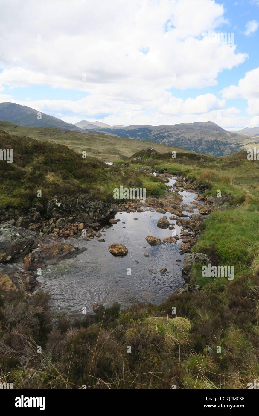 BeinGlas, Stirling, Argyll & Bute, Écosse Royaume-Uni 21 mai 2019 Walking in the Hill, Mountain munros of Scotland Banque D'Images