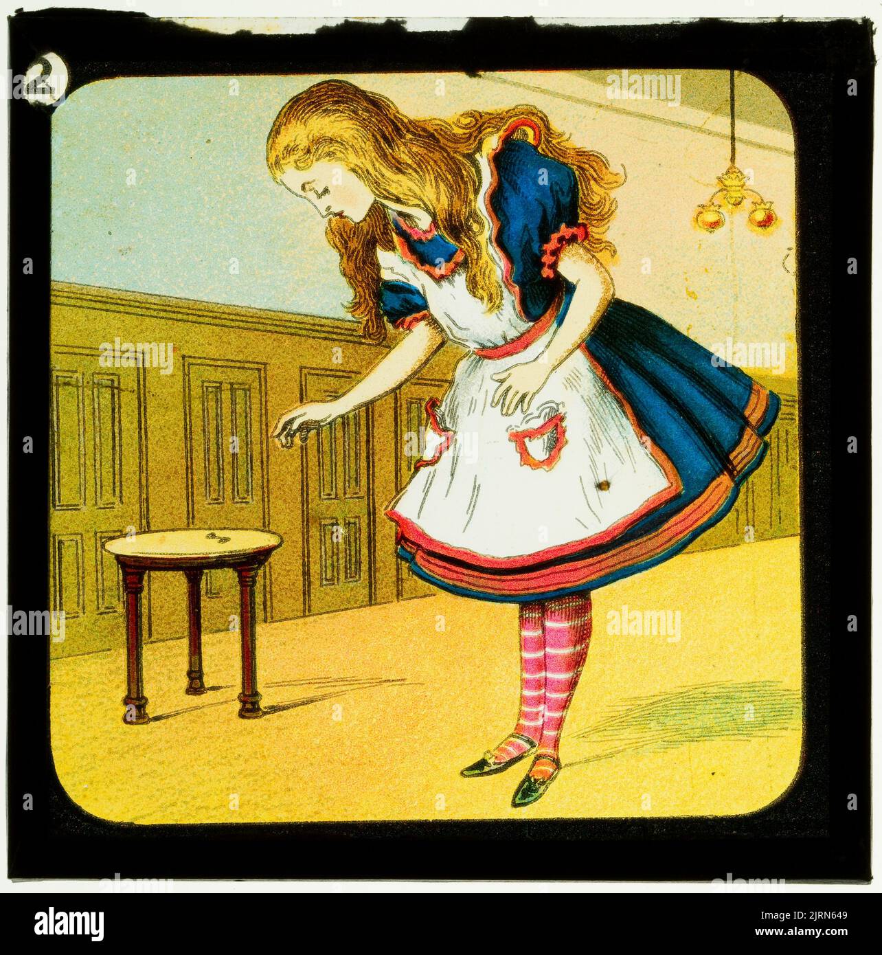 Signe mural signe Alice au pays des merveilles décor thé fête cadeau