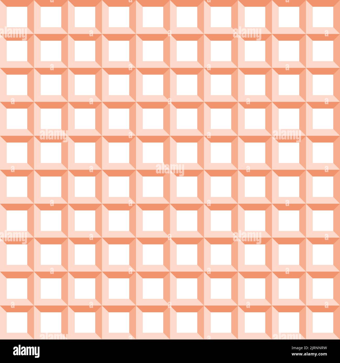 Arrière-plan vectoriel transparent. Décoration moderne avec formes à répétition de volume. Répétition géométrique Illustration de Vecteur