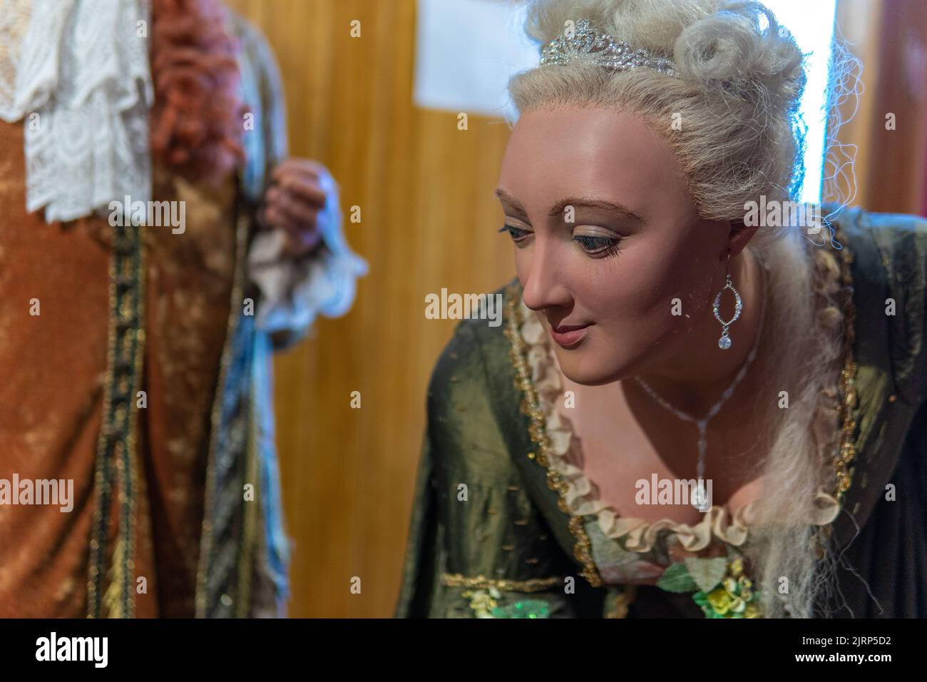 RUSSIE, PETERSBOURG - 19 AOÛT 2022 : elizabeth King Officer russie peter Dynasty petersburg cire paul, concept dirigeant vieux pour soldat et saint View Banque D'Images