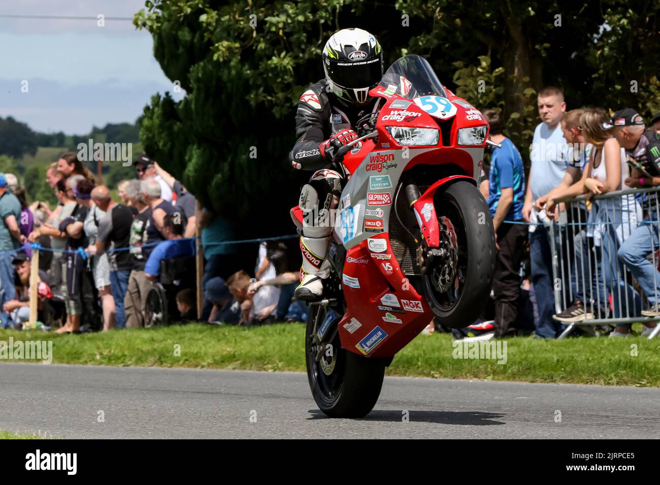 Irish Motorcycle Pure Road Racing 2022 Banque D'Images