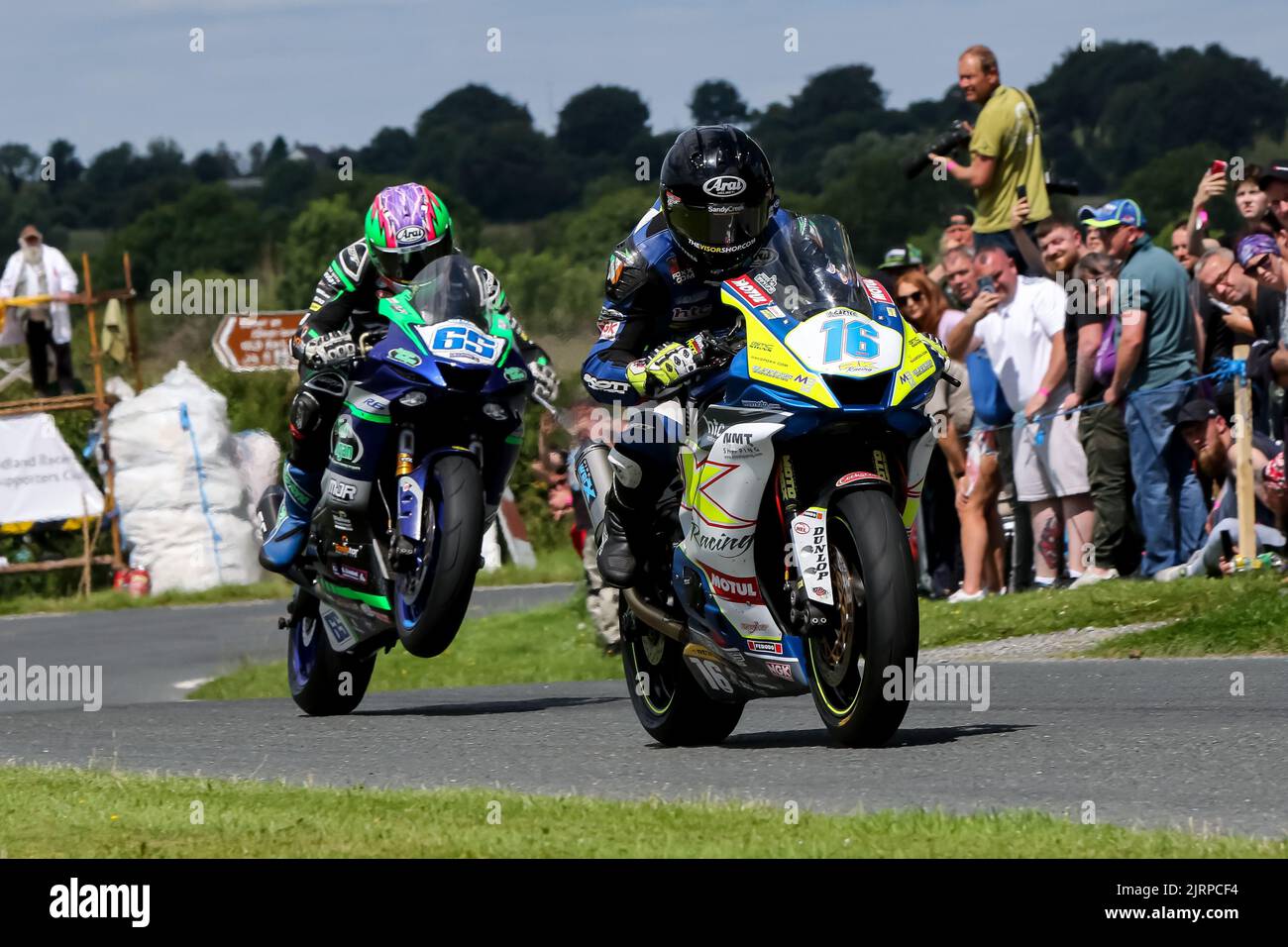 Irish Motorcycle Pure Road Racing 2022 Banque D'Images