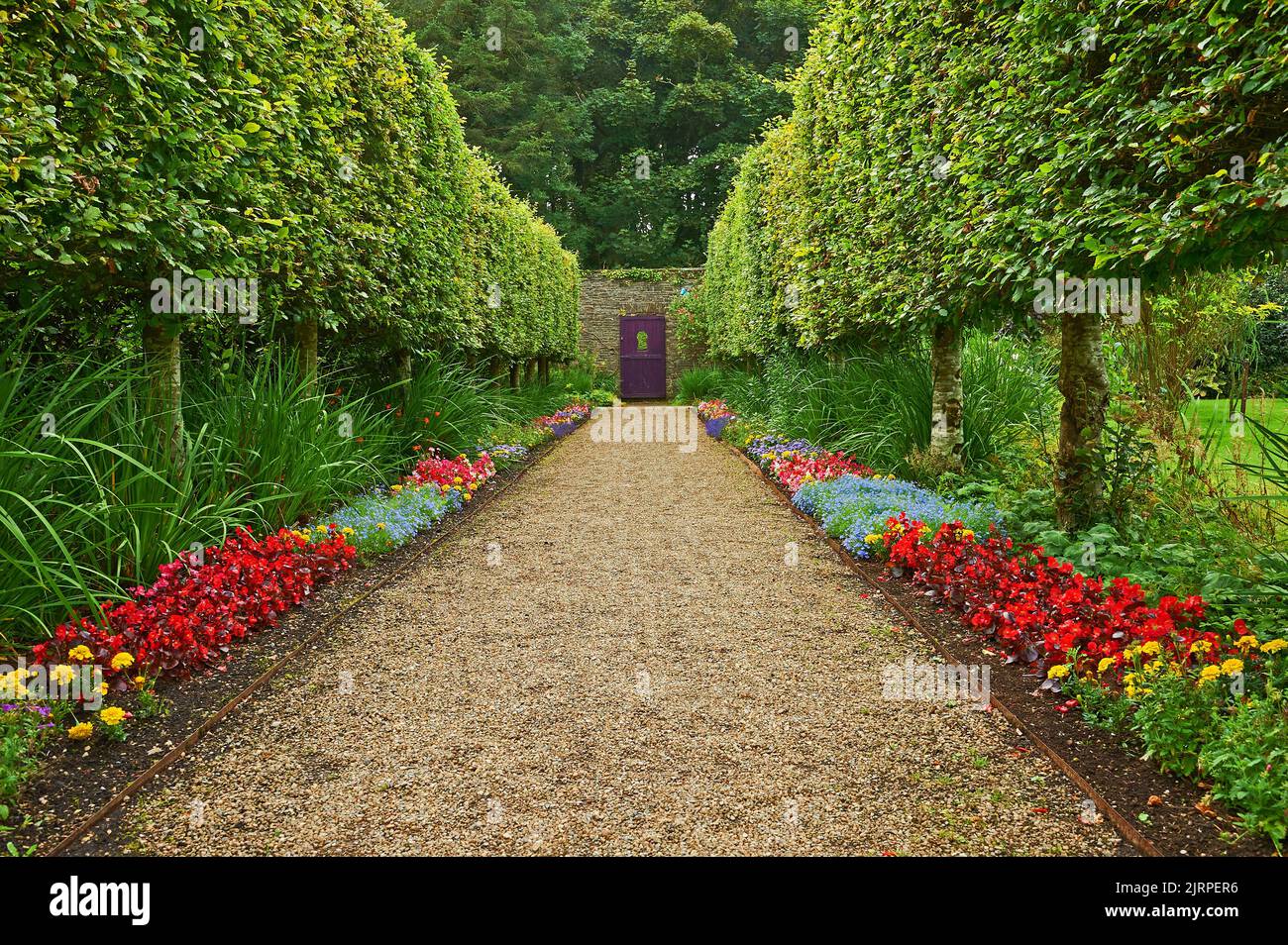 Jardins Vandeleur, comté de Clare, République d'irlande Banque D'Images