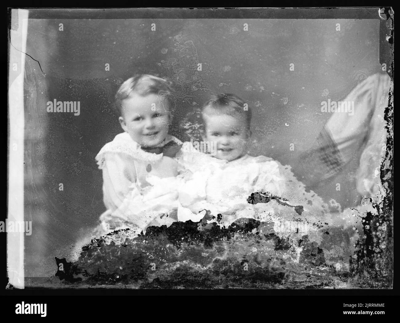 M. E Beauchamp, 03 octobre 1907, Wellington, par le studio J. H. Brown. Banque D'Images