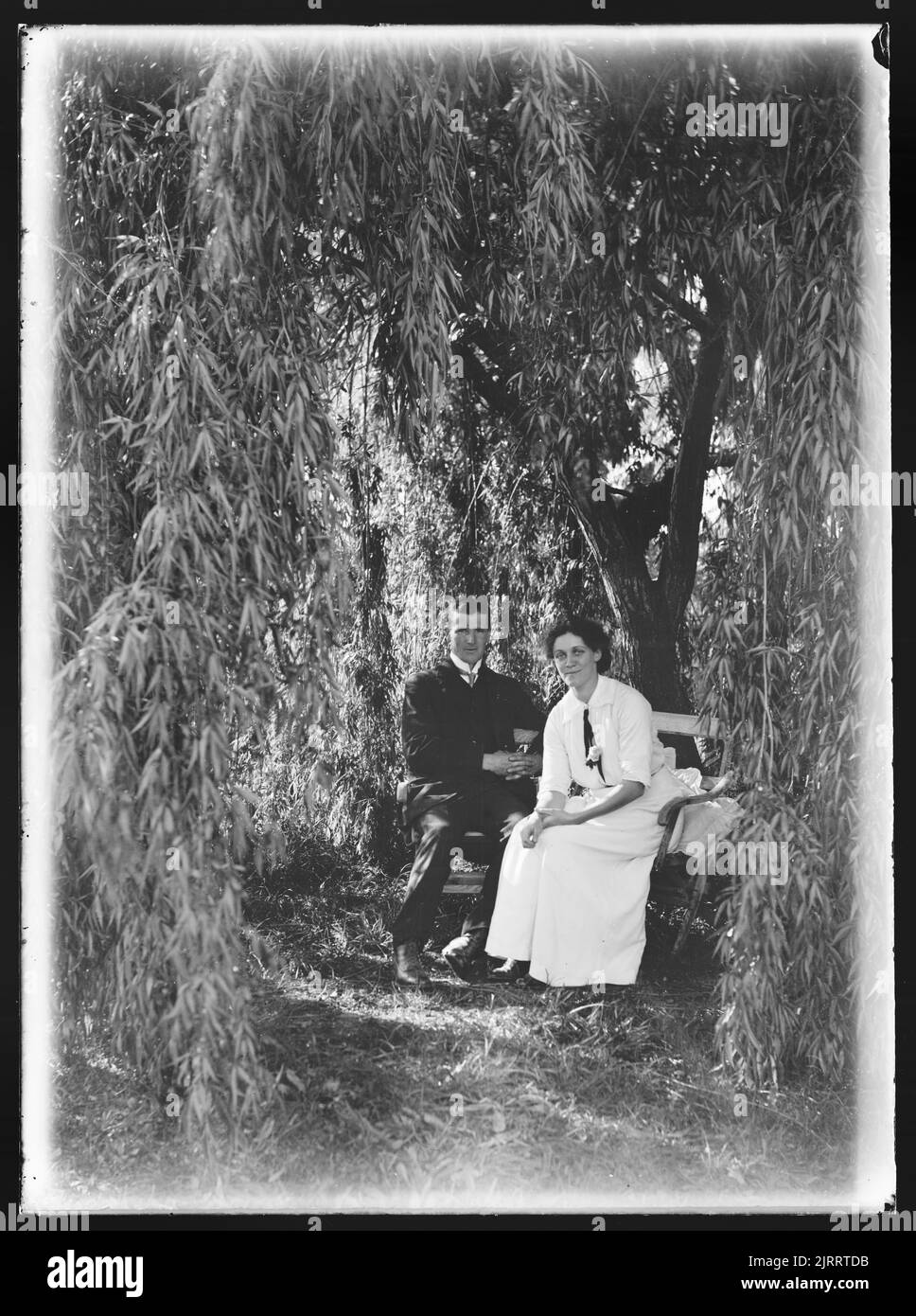 Dans la maison d'été de saule , 28 septembre 1913, par Leslie Adkin. Don de la famille G. L. Adkin, 1964. Banque D'Images