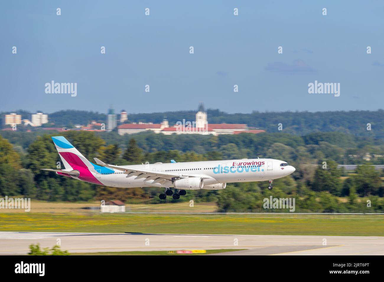 Munich, Allemagne 24 août. 2022 Eurowings Découvrez Airbus A330343