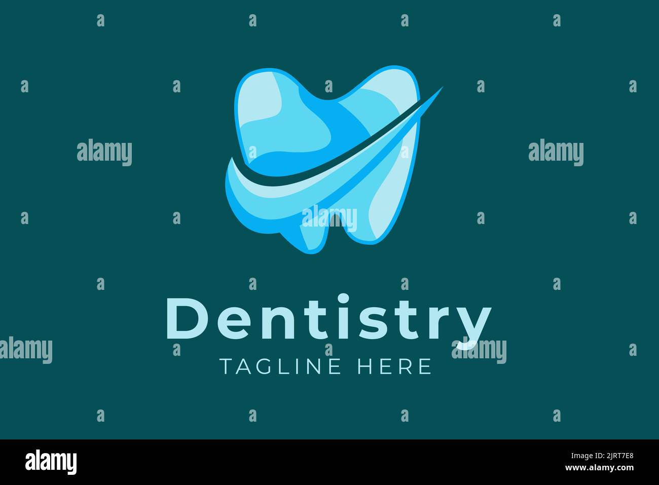 Un logo d'une dent - idéal pour la clinique dentaire Illustration de Vecteur