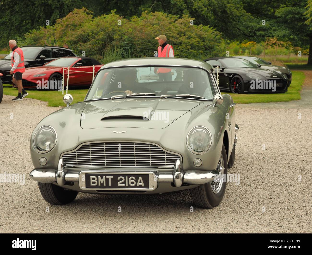Aston Martin DB5 Goldfinger continuation Banque D'Images