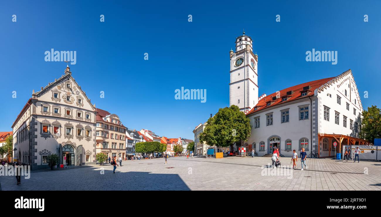 Église de Ravensburg, Bade-Wurtemberg, Allemagne Banque D'Images