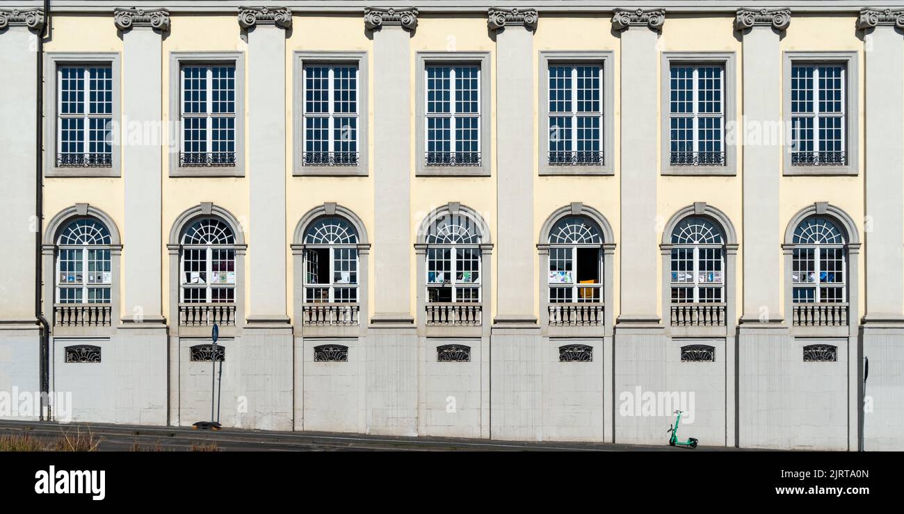 Fassade Fridericanum, Kassel Banque D'Images