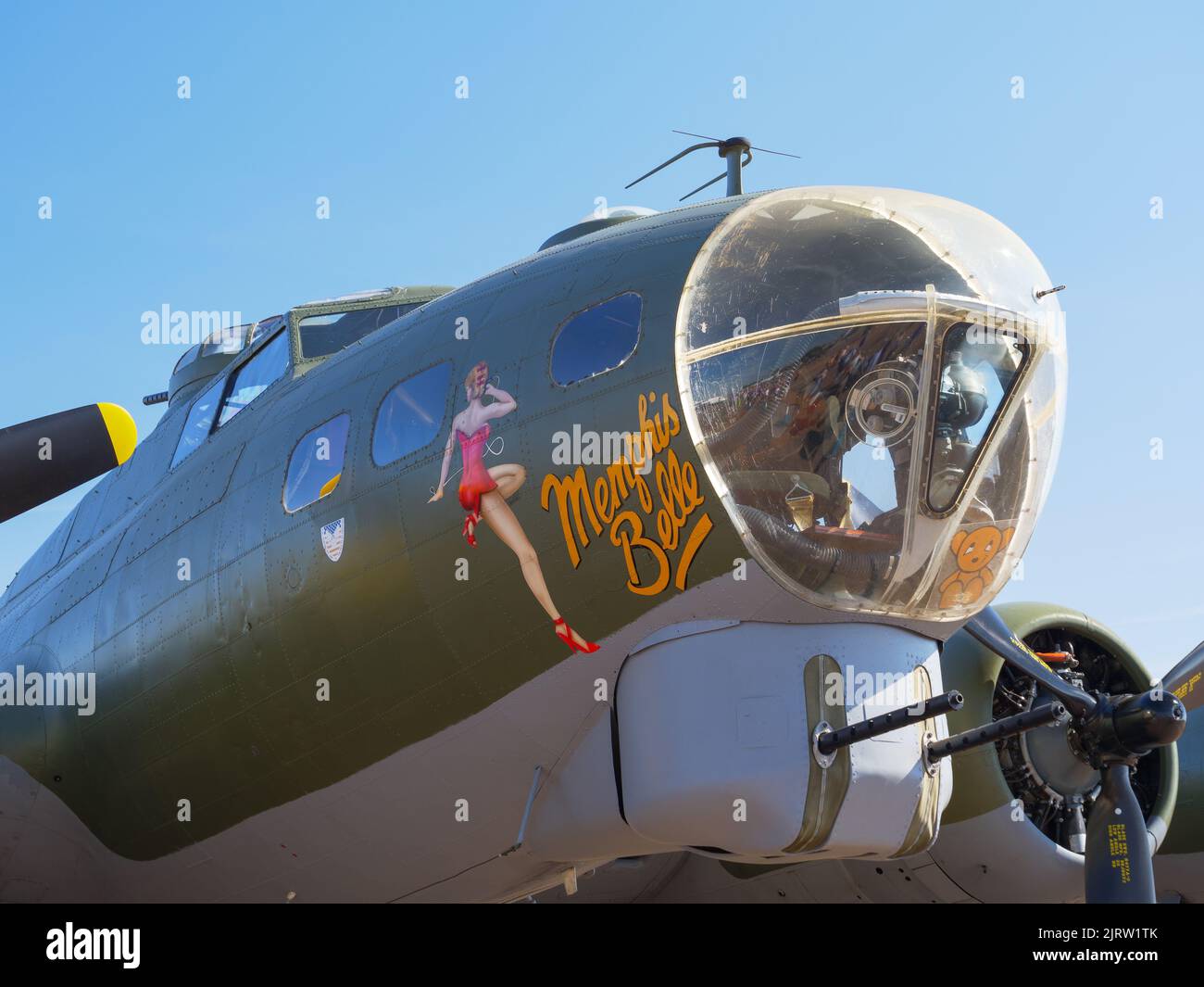 B17 Forteresse volante Sally B au Royal International Air Tattoo 2022b Banque D'Images