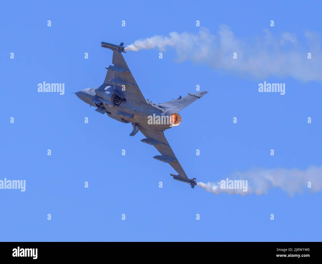 McDonnell Douglas EF-18M Hornet au Royal International Air Tattoo 2022 Banque D'Images