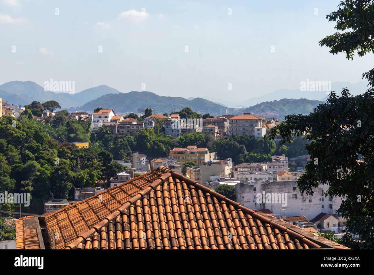 Quartier de santa Teresa à rio de janeiro, Brésil Banque D'Images