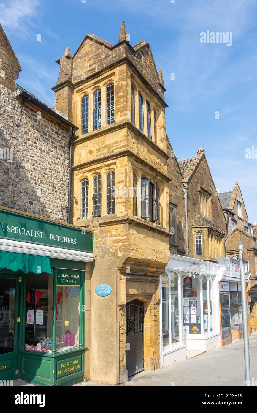 16th Century Manor court House, Fore Street, Chard, Angleterre, Royaume-Uni Banque D'Images
