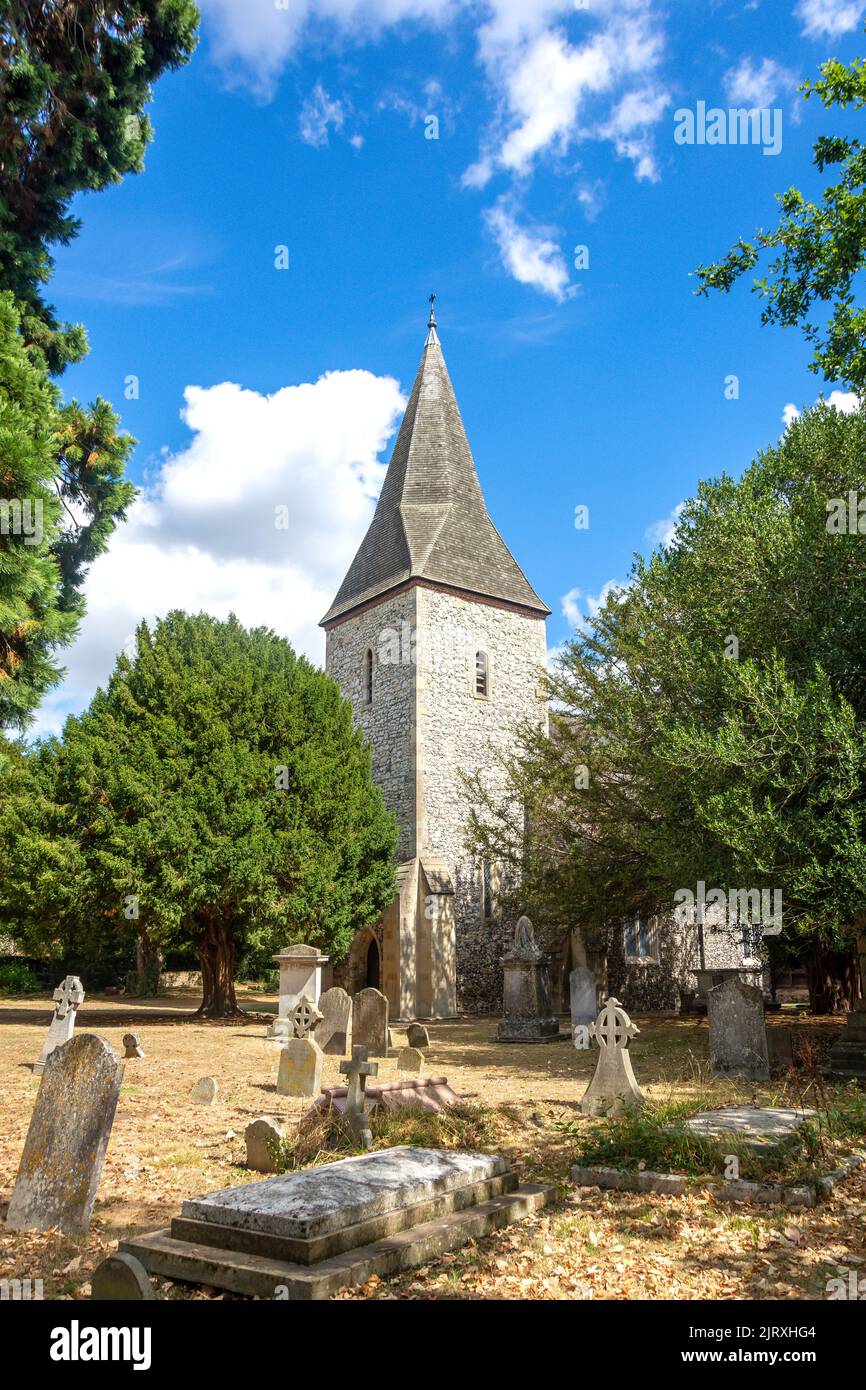 L'église paroissiale de Saint Pierre et Saint André, Church Road, Windsor, Berkshire, Angleterre, Royaume-Uni Banque D'Images