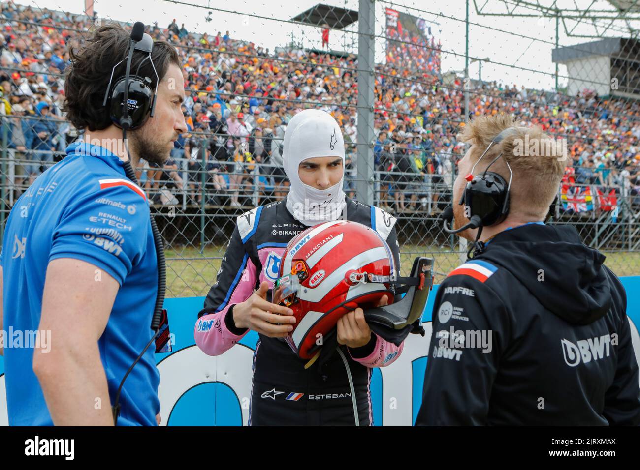 Mogyorod, Hongrie. 31 juillet 2022. Formule 1 Grand Prix de Hongrie à Hungaroring, Hongrie. Photo : Esteban Ocon (FRA) d'Alpine Banque D'Images