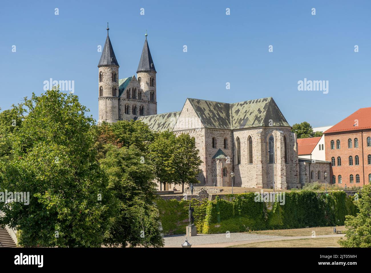 Monastère de nos chères femmes à Magdebourg, Saxe-Anhalt, Allemagne Banque D'Images