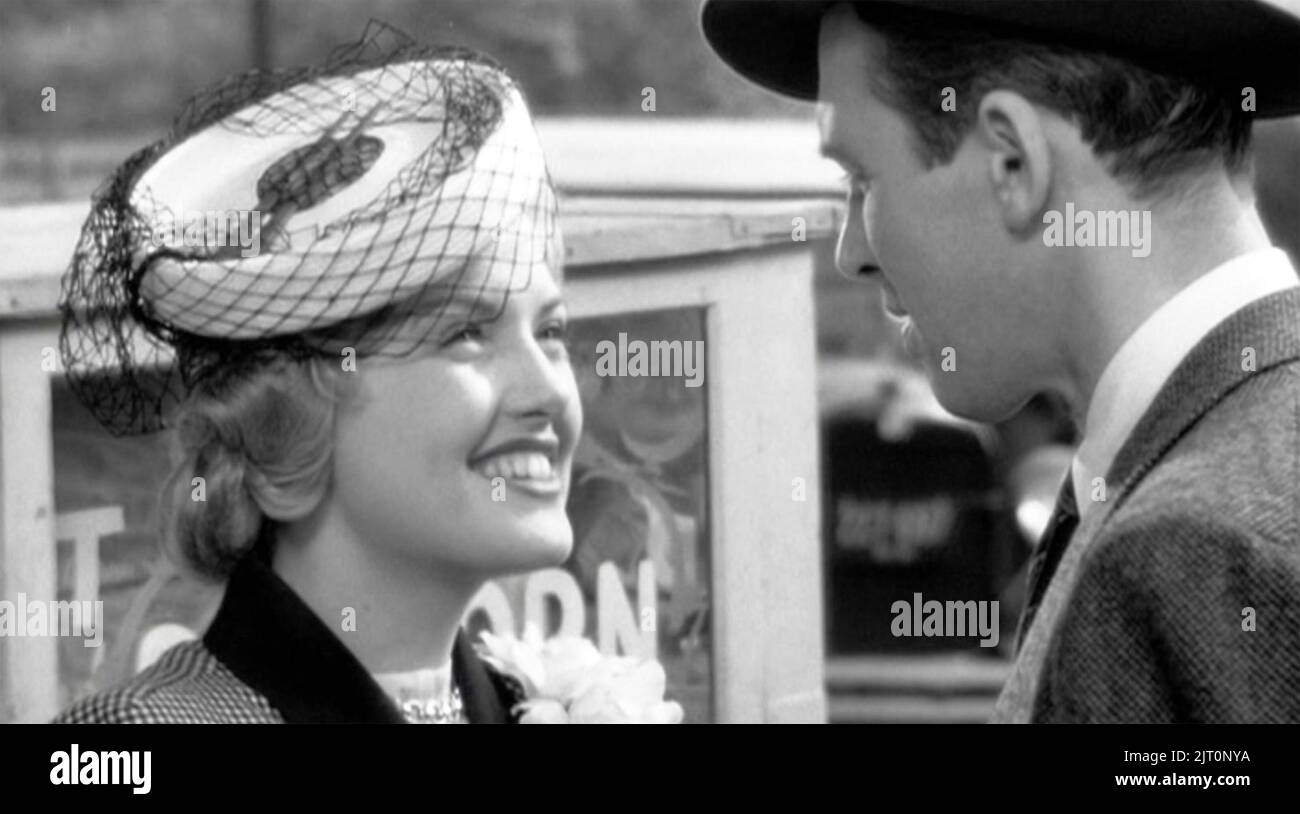La VIE MERVEILLEUSE de IY 1946 RKO radio Pictures film avec James Stewart et Virginia Patton Moss Banque D'Images
