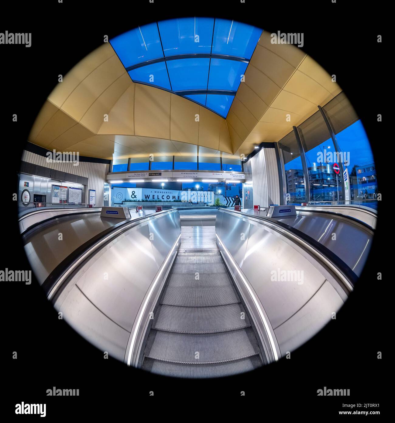 Station de métro Battersea Power Station, Battersea, Londres Banque D'Images