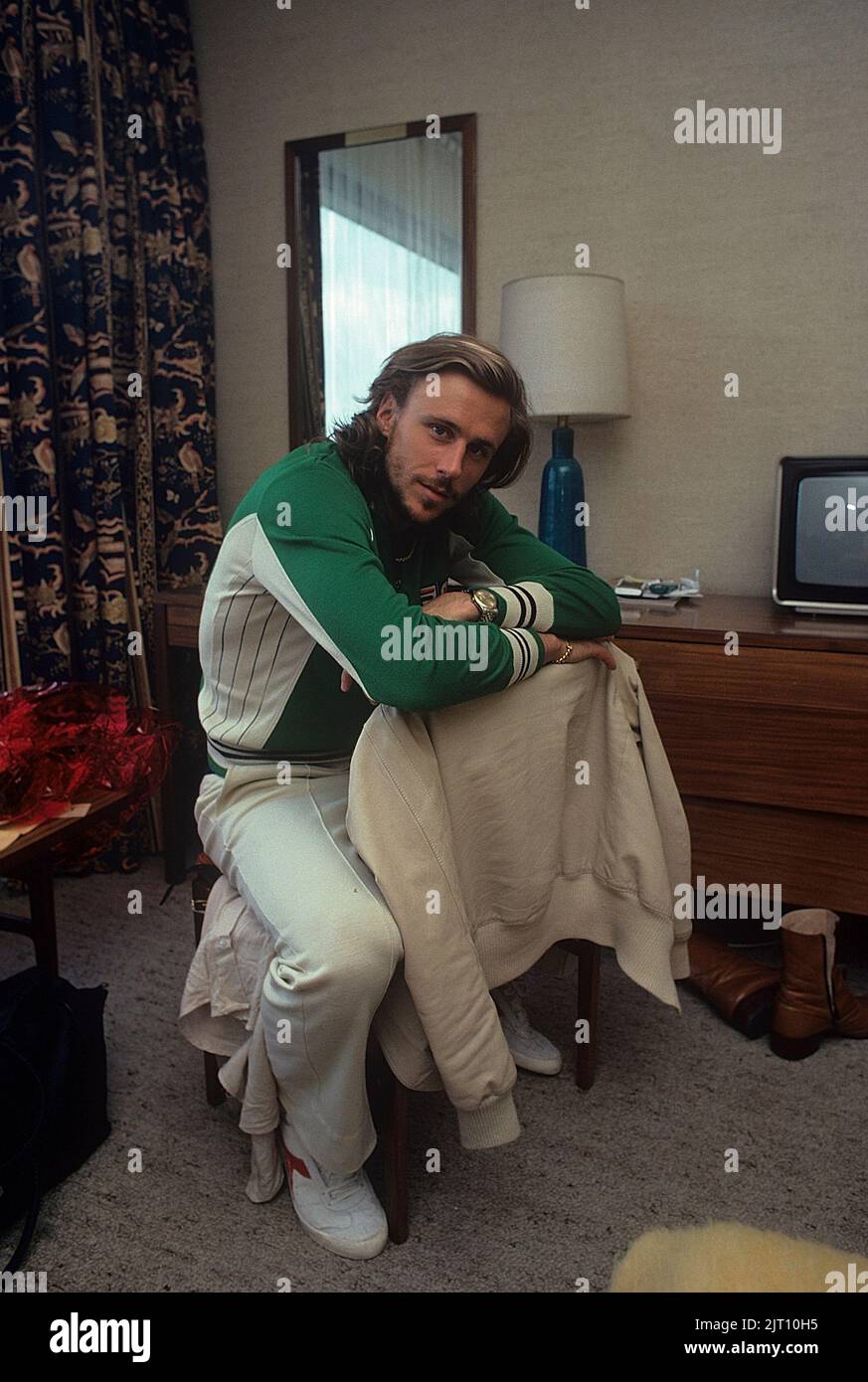 Poster Vintage Bjorn Borg 1975 - Grand Chelem - Original 26 3/4 X 39 Pouces