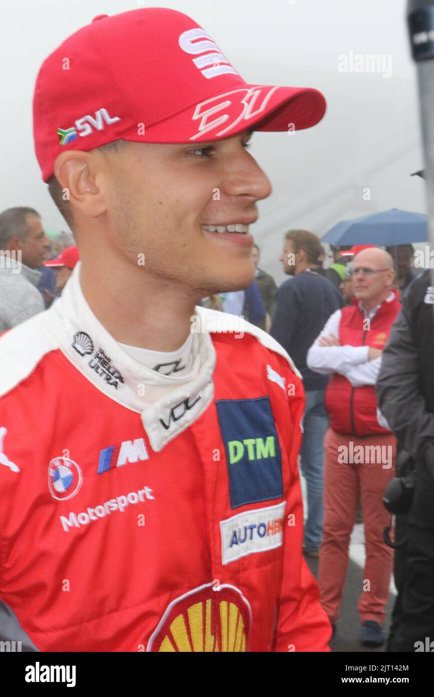 NUERBURGRING, Allemagne. , . DTM, Allemand Touringcars Masters, portrait de Kelvin VAN DER LINDE, ABT Sportsline pendant la ronde DTM tenue au Nuerburgrung en saison 2022 - photo et copyright © Arthur THILL/ATP images (THILL Arthur/ATP/SPP) crédit: SPP Sport Press photo. /Alamy Live News Banque D'Images