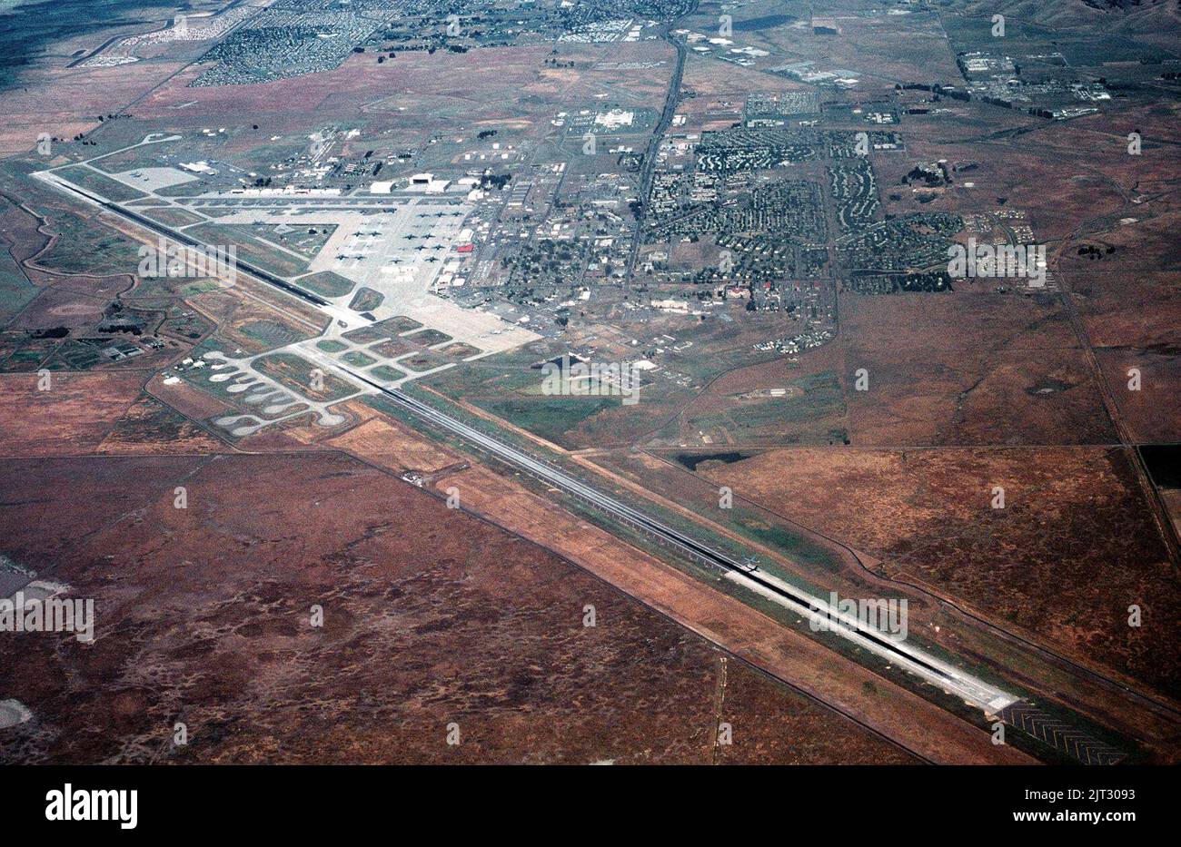 Travis AFB Californie 1993. Banque D'Images