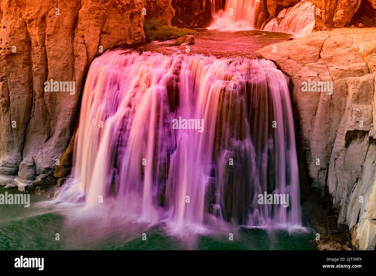 Chutes shoshone chutes jumelles Banque de photographies et d’images à haute résolution Alamy