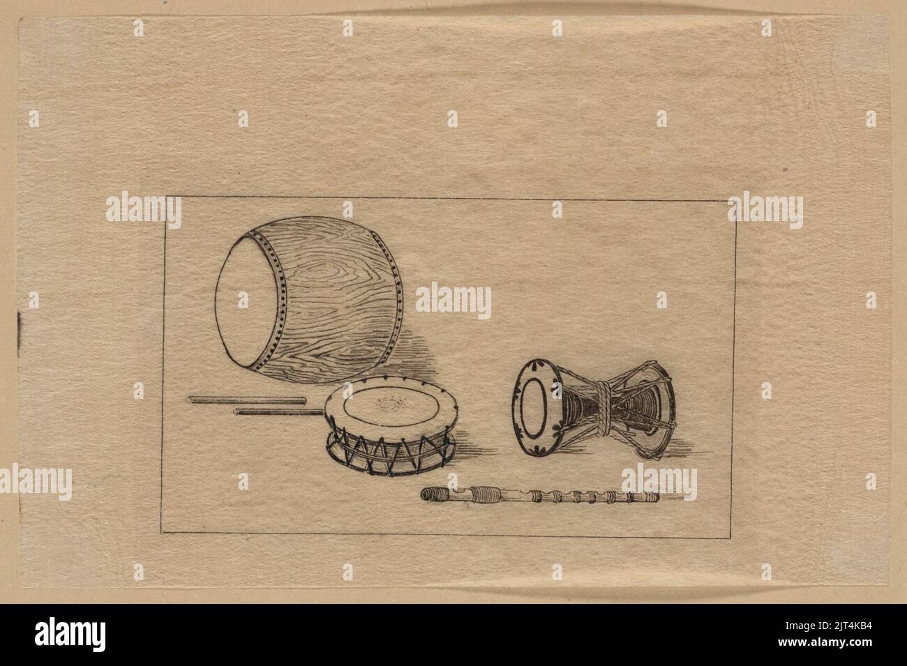 Types de fûts Banque D'Images