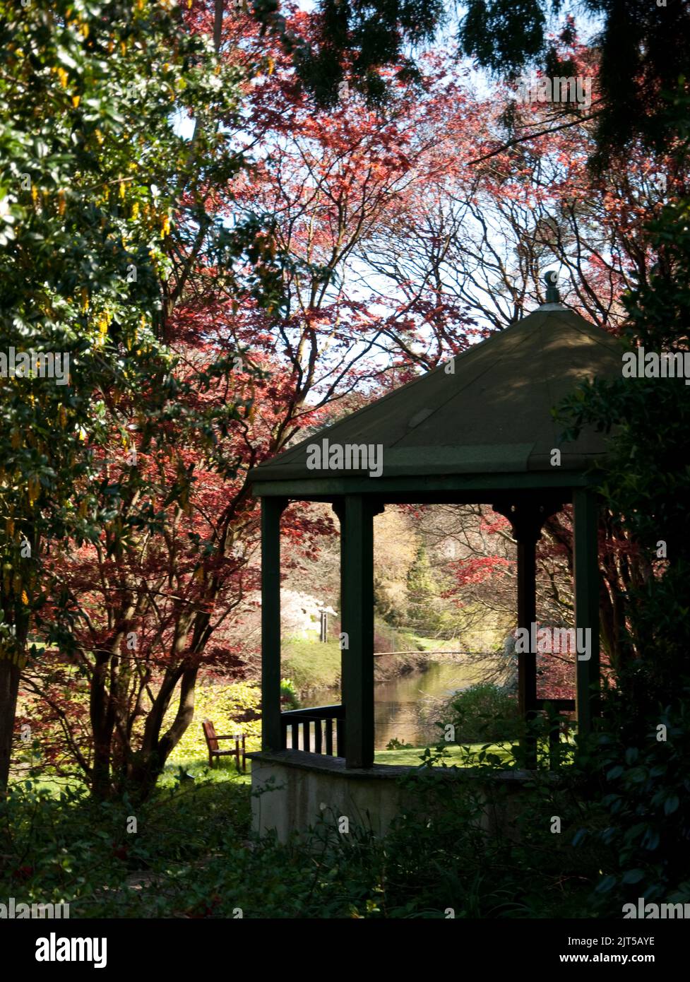 Mount usher gardens co wicklow irlande Banque de photographies et d