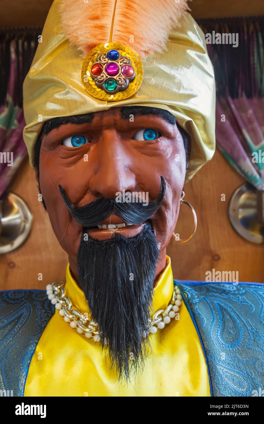 Angleterre, East Sussex, Eastbourne, Eastbourne Pier, Fortune Thouting machine, Zoltar Banque D'Images