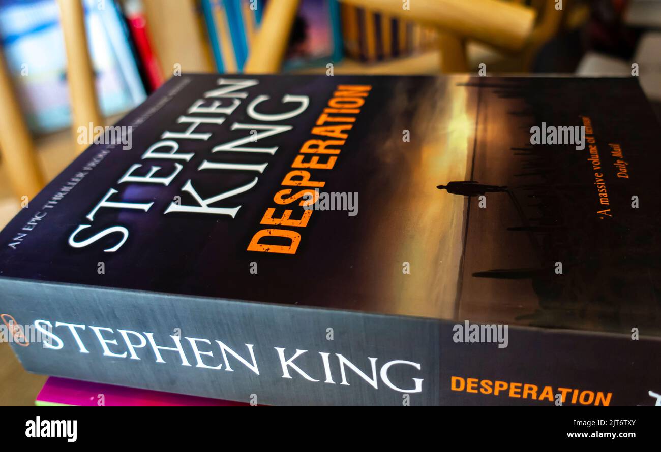 Roman de désespoir de Stephen King. 1996 Banque D'Images